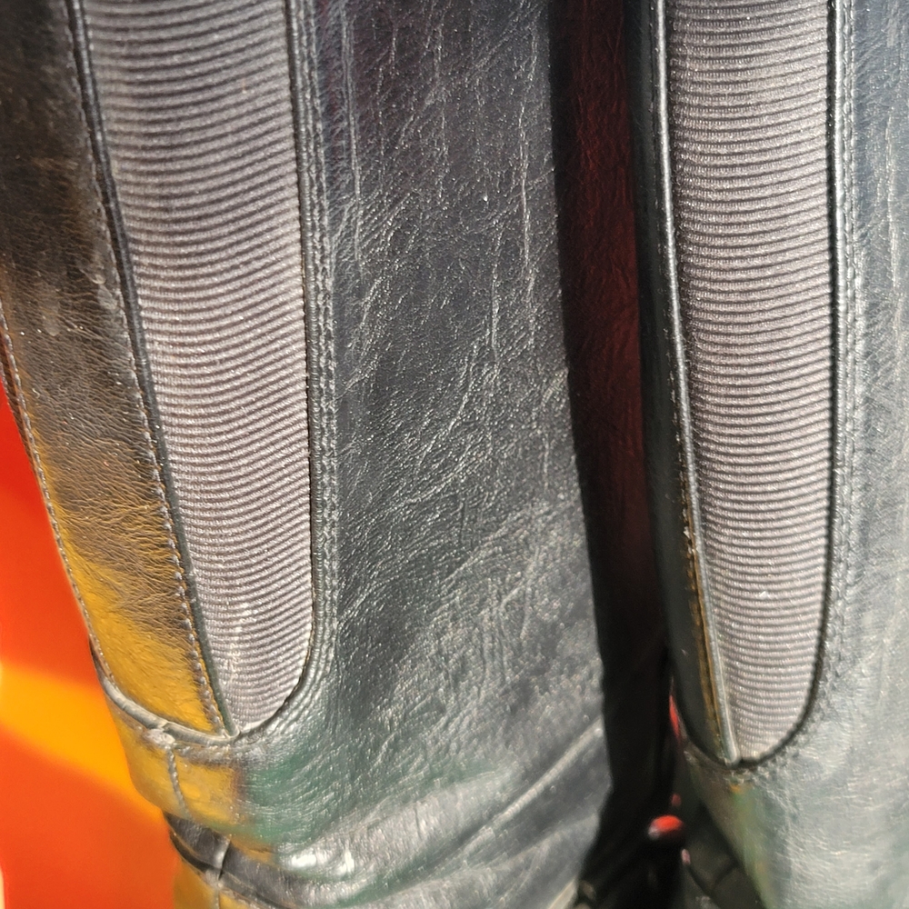 βοΈ Black Leather LIFESTRIDE XPLODE Knee-High Boots βοΈ - Picture 10 of 15